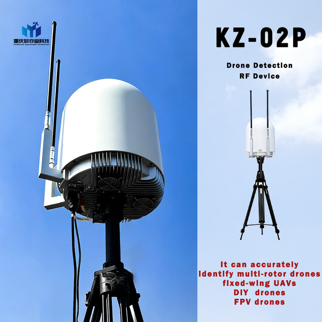 10km Long Range Fixed Drone Detection System Solution with Pilot Positioning & FPV Video Capture for Infrastructure Security