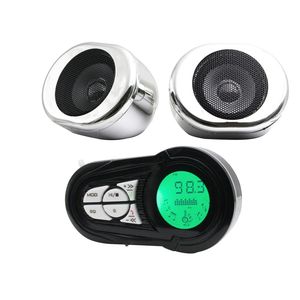 मोटरसाइकिल ऑडियो ध्वनि प्रणाली स्टीरियो स्पीकर एफएम रेडियो mp3 संगीत प्लेयर स्कूटर पर रिमोट कंट्रोल अलार्म सपोर्ट फोन ऐप - Product Image 5