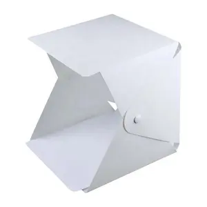 迷你照相馆折叠灯箱摄影工作室盒发光二极管灯软盒