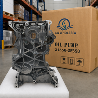 Conjunto de Bomba de Aceite y Tapa de Distribución de Motor Premium 21350-2E350 para Hyundai Elantra Tucson Kia Soul 2.0L 21350-2E310, G4NA G4NB G4NC