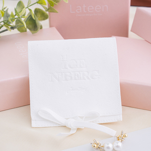 Pink Personalized Logo Jewelry Packaging Box Custom Cardboard Sliding Drawer <b>Paper</b> Box with Velvet Pouch for Ring - Product Image 4