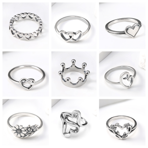S925 James Avery Precision <strong>Crafted</strong> <strong>Ring</strong> Couple Exquisite <strong>Ring</strong> Series - Product Image 1