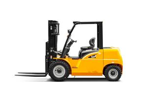 Mesin logistik 4 roda penyeimbang Forklift seri XE CPD50 <span class=keywords><strong>5ton</strong></span> beban listrik Forklift dengan tinggi angkat 3m - Product Image 3