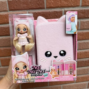 Factory Wholesale Surprise Na Na Na Mini Backpack Set Cute Collectible Fashion Doll Toy Persian Cat Bear Promotional Backpacks