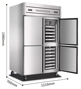 Congélateur commercial de 1200 L, machine de cuisine commerciale, plaque en acier inoxydable, congélateur à blast, réfrigérateur commercial - Product Image 5