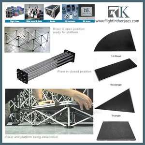 Plataforma de Aluminio Inteligente RK de Alta Resistencia con Capacidad de Carga de 1000 kg, Diseño Modular e Instalación Rápida para Conciertos y Eventos - Product Image 2