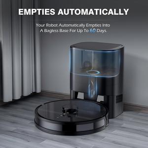 Smart Home Robot Vacuum Cleaner With 2-in-1 Water & Dust Cleaning Sweeping <b>Mopping</b> Hotel Use EU Compatible & Auto-Recharge - Product Image 3