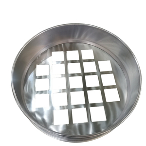 Plateau de tamisage à trous ronds calibrés avec support de hauteur pour l'échantillonnage géologique des sols et la distribution des particules de sédiments - Product Image 3