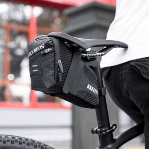Sacoche de vélo BSCI 1,5 L grande capacité réfléchissante pour selle arrière, accessoires de vélo, feu arrière, sac de rangement durable pour VTT - Product Image 6