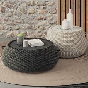 All-Weather Modern Villa Dining Balcony Patio Leisure Rope Woven <b>Sofa</b> Set <b>Outdoor</b> Garden Aluminium Furniture - Product Image 6
