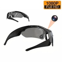 Lunettes de soleil intelligentes de sport HD 1080P pour l'extérieur, caméra pour la prise de vue, le cyclisme, la conduite, la randonnée, la pêche