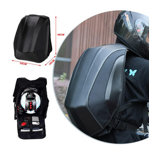 Free Sample Expandable Waterproof Leather Motorcycle Pizza Thermal Cooler Backpack 45L Food Insulated <b>Delivery</b> <b>Bag</b> for <b>Bikes</b> - Product Image 2