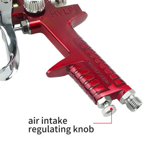 Buen precio Recomendado para <span class=keywords><strong>comprar</strong></span> la <span class=keywords><strong>PISTOLA</strong></span> <span class=keywords><strong>DE</strong></span> PULVERIZACIÓN neumática H827 Calibre <span class=keywords><strong>de</strong></span> boquilla <span class=keywords><strong>de</strong></span> color rojo en máquina <span class=keywords><strong>de</strong></span> pintura en aerosol <span class=keywords><strong>de</strong></span> 1,4 1,7mm - Product Image 6