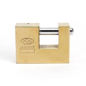 भारी शुल्क 70 मिमी टाइटेनियम प्लेटेड वाटरप्रूफ पैडलॉक कठोर ठोस लोहे आयताकार कंटेनर कुंजी दरवाजे के लिए दरवाजे के लिए एंटी-चोरी - Product Image 5