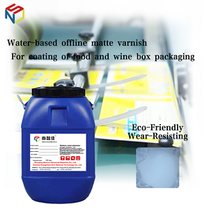 Emulsión de Copolímero Acrílico para Impresión y Barnizado de Embalaje de Papel, Mate, Base Agua, Ecológico, Resistente al Desgaste, MOQ de 20 kg - Product Image 1