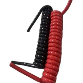 Câble spiralé blindé en cuivre sans oxygène à 4/5/6/7/8 conducteurs, <span class=keywords><strong>gaine</strong></span> PUR isolée, rétractable, pour applications industrielles et médicales - Product Image 2