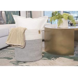 Panier pliable en <span class=keywords><strong>corde</strong></span> de coton pour le rangement des jouets et des couvertures, idéal pour la salle de bain - Offre spéciale - Product Image 4