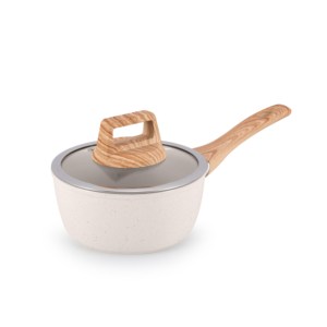 Batterie de cuisine antiadhésive en <span class=keywords><strong>aluminium</strong></span> moulé sous pression et en granit 17 pièces <span class=keywords><strong>sans</strong></span> <span class=keywords><strong>PFOA</strong></span> - Product Image 3