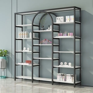 Hot Sales Cosmetic Store Display <b>Stands</b> Customized Retail Shop Metallic Duty Display Racks Steel Display Rack - Product Image 3
