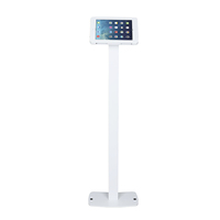 Support de sol réglable en aluminium pour tablette, rotation à 360 degrés, main libre, anti-vol pour ipad et pc, 1 pièce