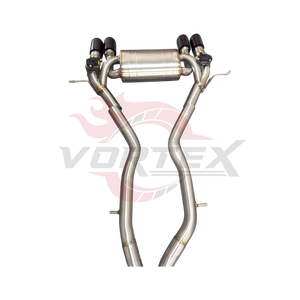 Kit de silencieux arrière Vortex SS304 à longueurs égales pour BMW F80 M3 F82 M4 S55 3.0T Performance Racing Valvetronic - Product Image 3