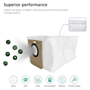 Brosses latérales, filtre HEPA, sac à poussière, accessoires, batterie, usage domestique pour aspirateur robot <span class=keywords><strong>Dreame</strong></span> <span class=keywords><strong>L10</strong></span> <span class=keywords><strong>Ultra</strong></span> L10s <span class=keywords><strong>Ultra</strong></span> - Product Image 6