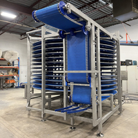 Nieuw LINKON RVS Bakkerij Koeltoren Systeem Flexibele Spirale Schroeftransporteur Elektrische Broodbakmachine Maïsmeel Melk