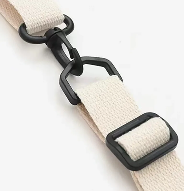 हैंडबैग पर्स के लिए डोरी कुंडा तस्वीर प्लास्टिक हुक डी के छल्ले चाबी का गुच्छा बकसुआ कैनवास बद्धी बेल्ट स्लाइड बकसुआ
