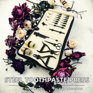 Stainless Steel Hair Extensions <b>Tube</b> <b>Squeezer</b> with Rolling Press for Micro-Link Attachments - Product Image 2