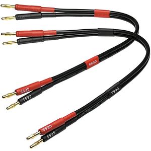 CESS-037-1f штепсельная вилка с бананом, 12 калибра, 680 нить, 2, силиконовая мягкая проволока для электронных динамиков - Product Image 5