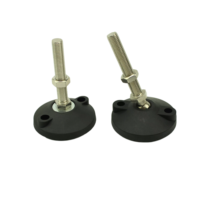 Nivellement industriel résistant de capacité de pieds réglables en métal contemporain pour l'usage de table d'entrepôt