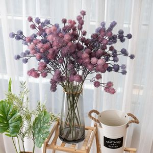CallaFloral Fleur artificielle d'ormeau et de pissenlit, branche unique en plastique, pour décoration intérieure, bouquet de mariage, style INS - Product Image 1