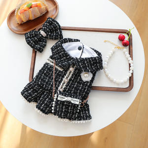 ชุดสุนัขสำหรับฤดูใบไม้ร่วงและฤดูหนาว ผลิตจากโพลีเอสเตอร์ เป็นมิตรกับสิ่งแวดล้อม ทันสมัย อุ่นสบาย เหมาะสำหรับงานปาร์ตี้คริสต์มาส - Product Image 4