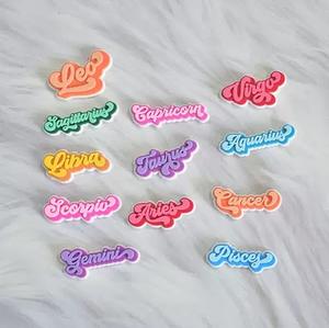 Gantungan Sepatu 12 Zodiak Tanda Zodiak Aries Taurus Gemini Cancer <span class=keywords><strong>Leo</strong></span> Virgo Libra Scorpio Sagittarius Capricorn Aquarius Pisces - Product Image 2