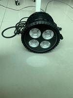 Lampu Sorot LED COB Tahan Air IP65 4X50W Daya Tinggi RGBW CRI80 DMX4/8 Dapat Diredupkan Pencahayaan Panggung Dukungan OEM