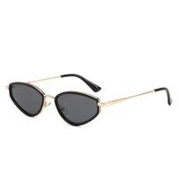 NWO T1891 Lunettes de soleil œil de chat de luxe léger, tendance transfrontalière, haute couture, nouveau style, vente en gros d'usine