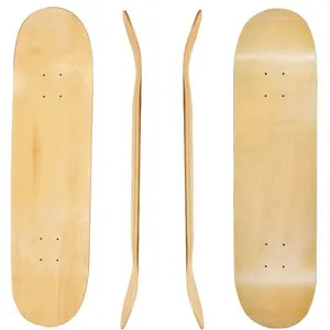 7层专业枫木深凹板定制图形专业空白滑板甲板