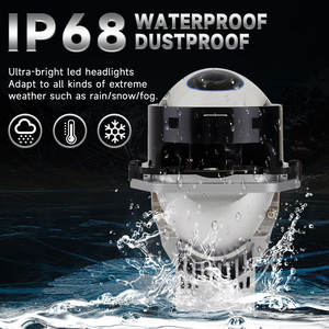 Faros Delanteros LED Bi-Proyector de Alta Calidad de 3 Pulgadas, 65 W, 12 V, 8000 Lúmenes, 6000 K, Resistentes al Agua, Luces Antiniebla para Conducir, Universales para Automóviles - Product Image 4