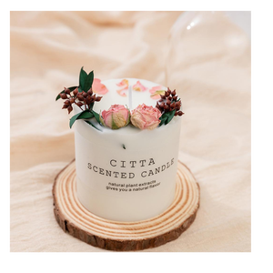 Special Design Scented <strong>Candle</strong> Soy Wax Scented <strong>Candles</strong> with Dried Flowers No Minimum - Product Image 3