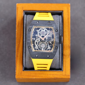 Nouvelle Montre Homme Dynamique Modèle 2026 Boîtier en Fibre de Carbone Multifonction Chronomètre Mouvement Automatique à Boîtier Ouvert - Product Image 5