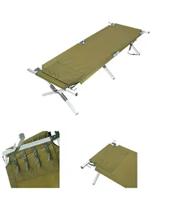 Heavy Duty Alu Sleeping Stretchers Camping Bed For Disaster Relief And Emergency Rescue Folding Bed Portable Camping Cots