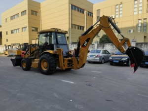 Condition de travail parfaite Chargeur utilisé de CAT 420F de chargeur de pelle rétro de Caterpillar 420F en vente - Product Image 2