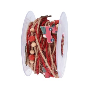 눈사람 산타 클로스 수제 장식 리본 크리스마스 트리 장식 리본 - Product Image 6