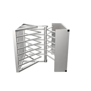 Customized Half Height turnstile swing access control turnstile automatic fare gate With Button Switch
