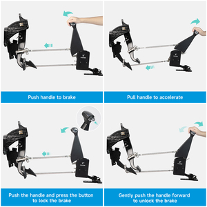 New Kinh Tế Mô Hình Khuyết Tật Di Động Vĩnh Viễn Tự Động Xe Tay Điều Khiển Đẩy Kéo Tay Điều Khiển Cho Khuyết Tật Lái Xe - Product Image 3