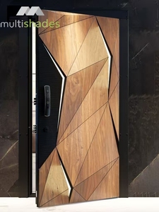 Cyberpunk Phong Cách Cửa Ra Vào Với Dải Ánh Sáng An Ninh Cửa An Toàn Cửa Ra Vào Với Ánh Sáng <span class=keywords><strong>LED</strong></span> Và Khóa Thông Minh Thiết Kế Trong Tương Lai - Product Image 2