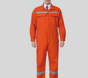 Vêtements de travail résistants à l'usure, bandes réfléchissantes, manches longues, combinaisons de travail monopièces, vêtements de protection pour soudeurs, machines à acier - Product Image 3