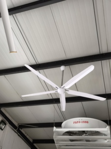 Ventilador de Techo Industrial WEIYU de Zhejiang, Ventiladores de Techo Pequeños HVLS para Exteriores, para Cabañas y Carpas - Product Image 2