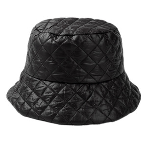Chapeau seau matelassé pour femme, rembourré en polyester, chaud, décontracté, pour l'automne - Product Image 5