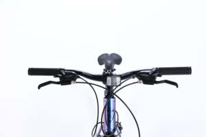 VTT en alliage d'aluminium MTBGO, vélo de montagne pour adultes, suspension avant, frein à disque, 21 vitesses, pédale ordinaire, unisexe pour adultes - Product Image 5